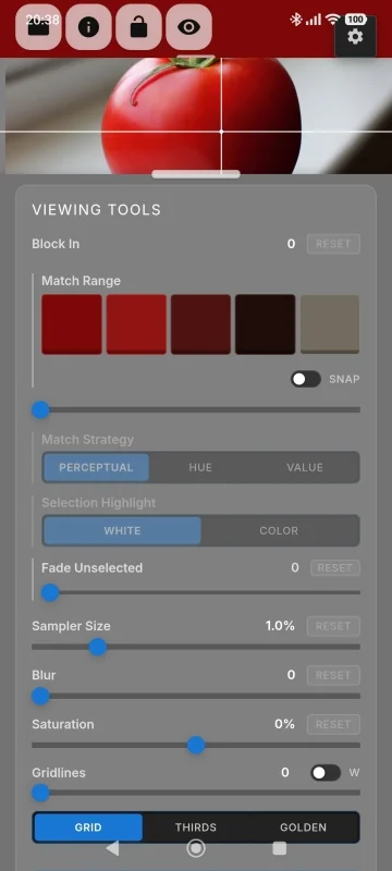 藝術家顏料混合器螢幕截圖